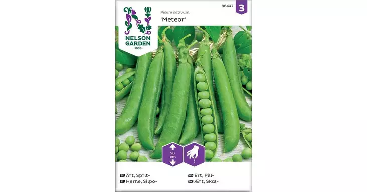 Herne, Silpo-, Meteor - Vihannesten ja hedelmien siemenet - 7312600864474 - 1