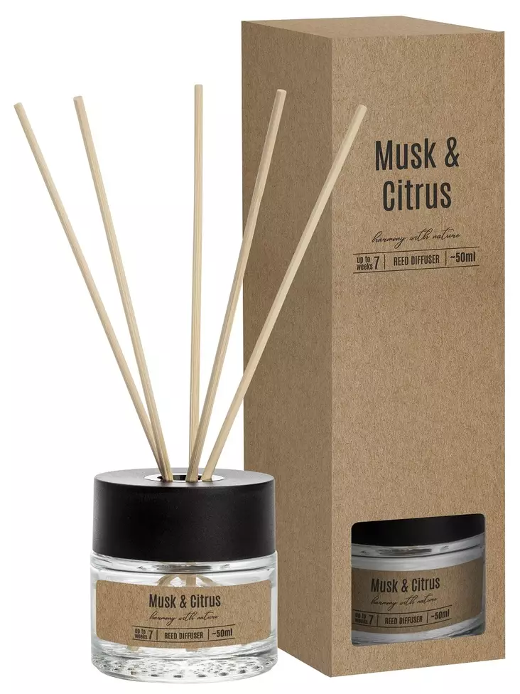 Huonetuoksu Musk & Citrus 50 ml - Ilmanraikastimet - 5906927036724 - 1