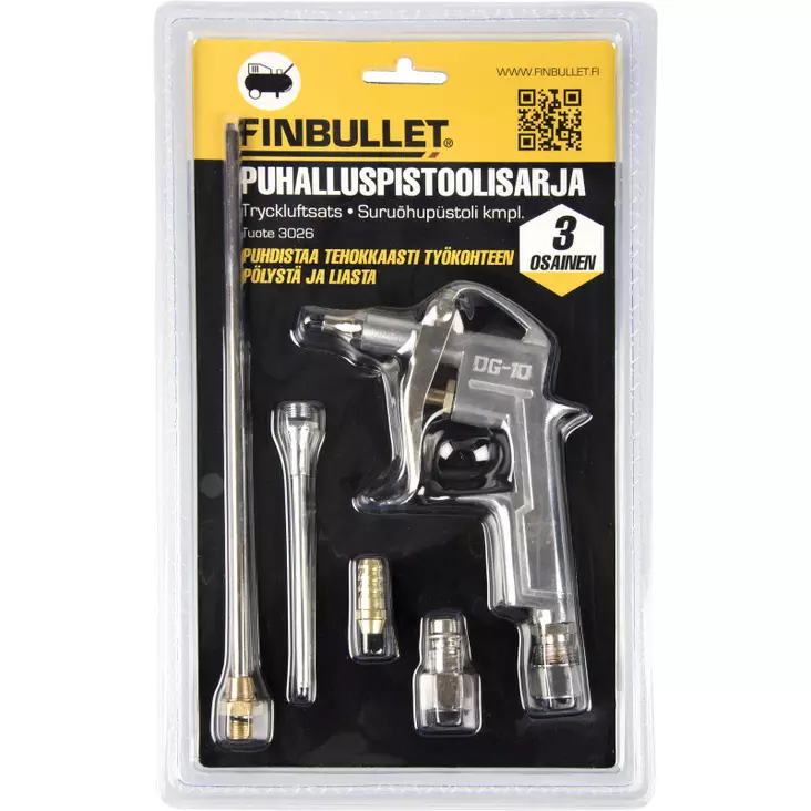 ILMAPISTOOLI SARJA - Paineilmatarvikkeet - 6430017705904 - 1