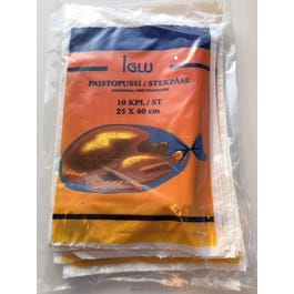 Iglu paistopussi 25x40cm 10 kpl - Foliot ja paistopussit - 6426600021414 - 1