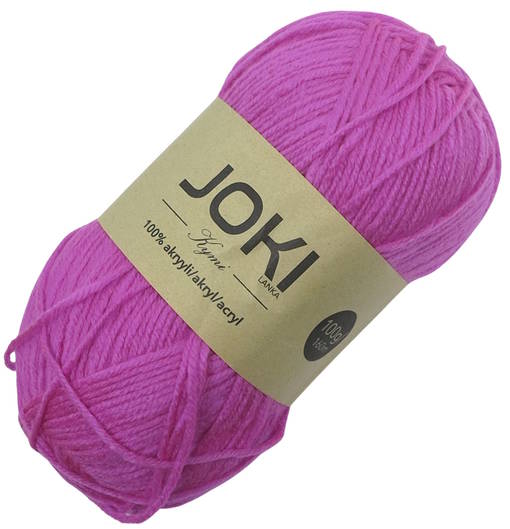 JOKI-KYMI AKRYYLILANKA fuchsia - Neulelangat ja virkkuulangat - 6438159370424 - 1