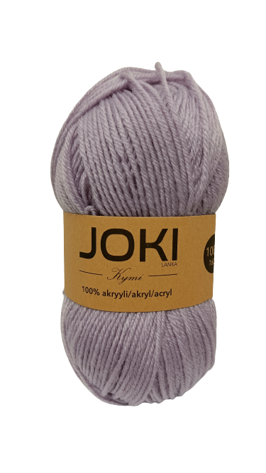 JOKI-KYMI AKRYYLILANKA vaalea lila - Neulelangat ja virkkuulangat - 6438159319584 - 1