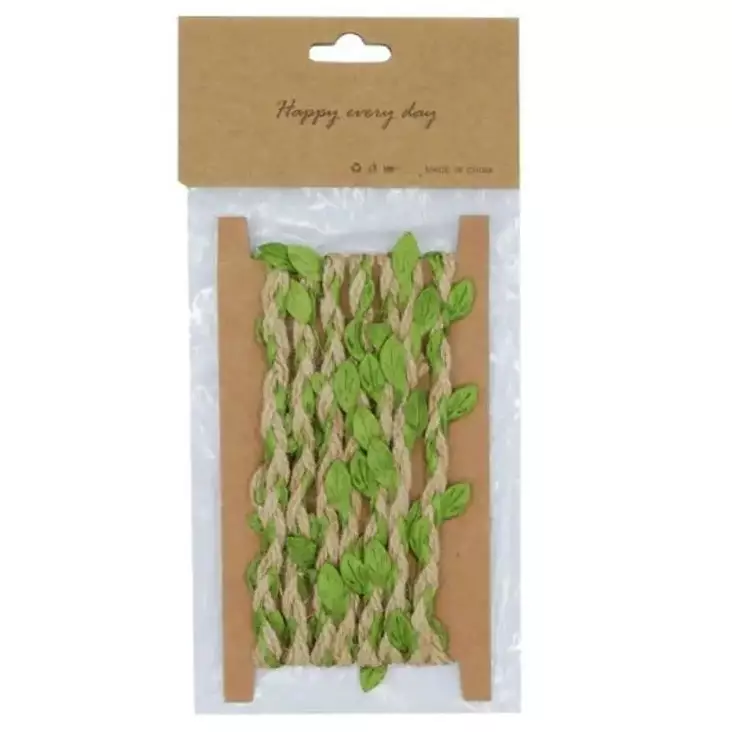 JUUTTINAUHA KÖYNNÖS LEHDILLÄ - Tee-se-itse DIY - 6420616797974 - 1