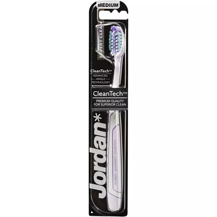 Jordan Expert Clean Medium hammasharja - Suunhoito, hammastahnat ja -harjat - 7046110073414 - 1