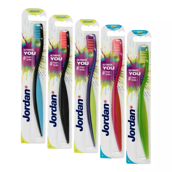 Jordan Ultimate You Medium hammasharja - Suunhoito, hammastahnat ja -harjat - 7046110068564 - 1