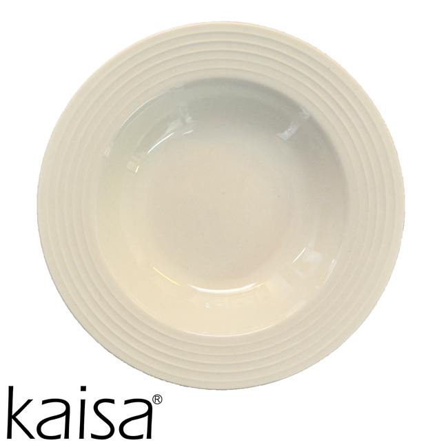 KAISA RAITA SYVÄLAUTANEN 23 CM - Lautaset - 6438096250124 - 1