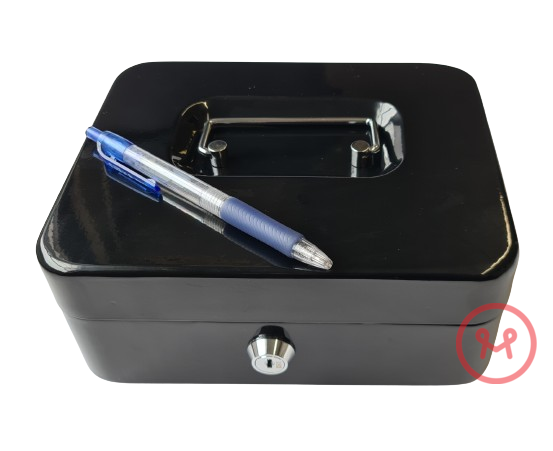 Kassalipas 20x16x5 cm musta - Työpöytätarvikkeet - 6438159385244 - 1