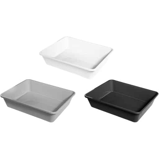 Kissanhiekkalaatikko 47x37x11 cm värit vaihtuvat toimituserittäin. - Kissanvessat ja hygieniatuotteet - 6410411938054 - 1