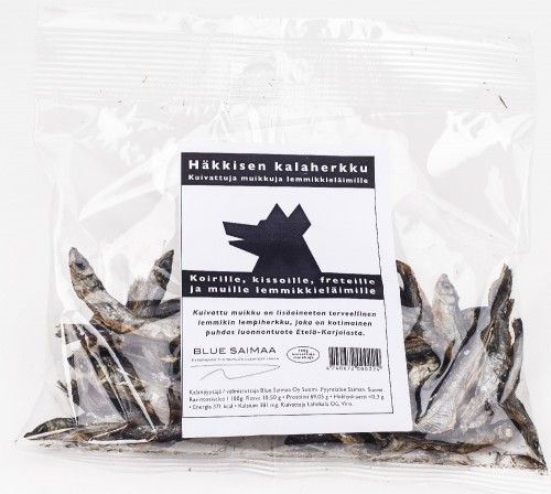 Kuivattu muikku purkissa - Koiran makupalat - 4740672000224 - 1