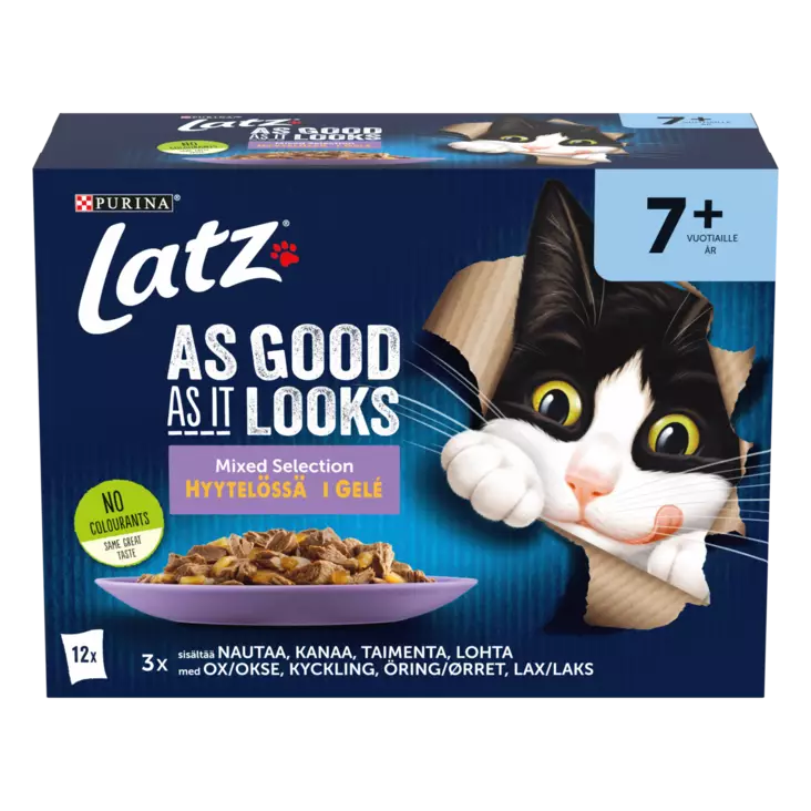 LATZ SENIOR 7+ - Kissan märkäruoka - 8445290599094 - 1