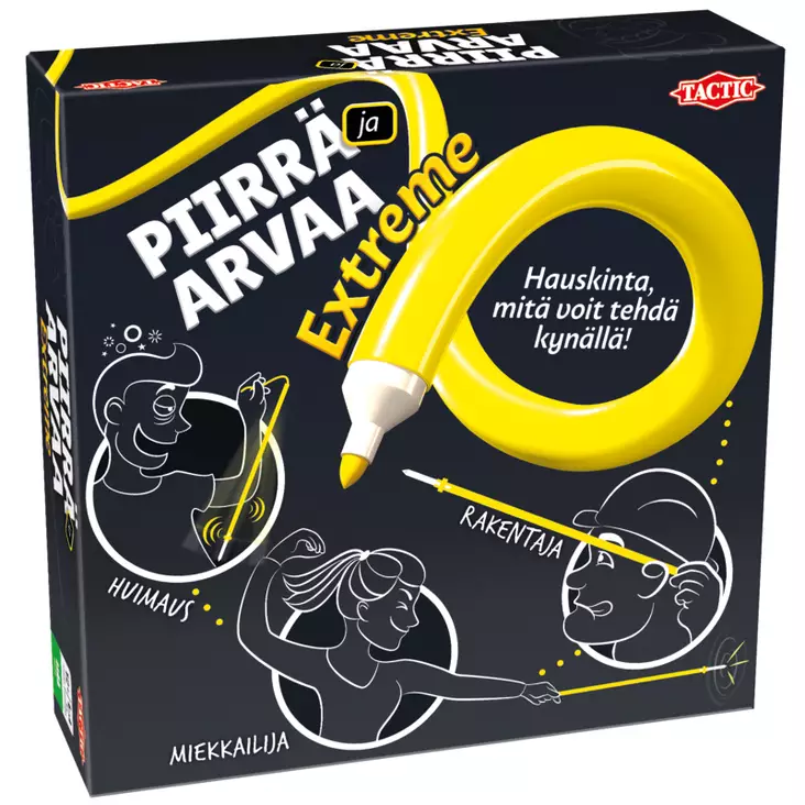LAUTAPELI PIIRRÄ JA ARVAA EXTREME - Pöytä- ja lautapelit - 6416739559124 - 1