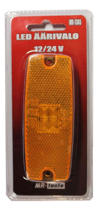 LED ÄÄRIVALO ORANSSI - Takavalot ja muut valot - 6430032151694 - 1