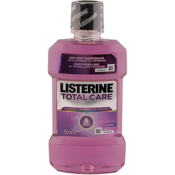 LISTERINE 250ML SUUVESI TOTAL CARE 6in1 - Suunhoito, hammastahnat ja -harjat - 3574660634174 - 1