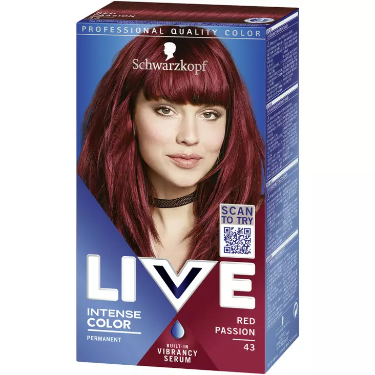 LIVE COLOR R43 RED PASSION - Hiusvärit - 5012583002734 - 1