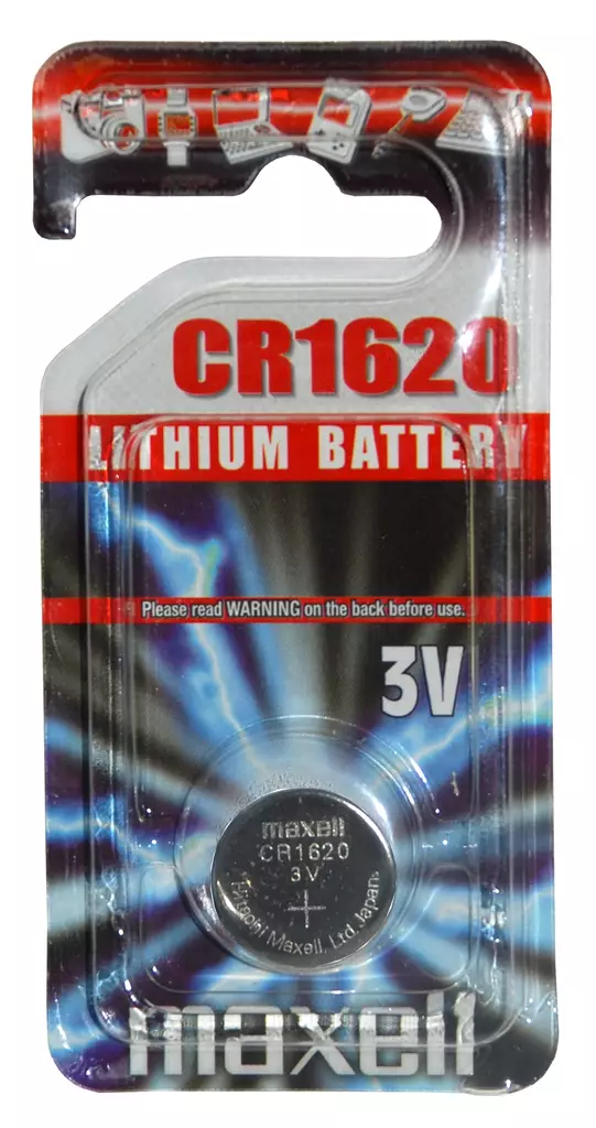 Maxell CR1620 1PC BLISTER - Nappiparistot - 4902580104894 - 1