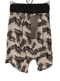 Miesten boxerit elastan 4-way AOP XL mel grey - Miesten alushousut - 6419285385834 - 1