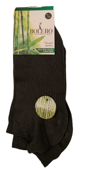 Miesten yksiväriset sneakersukat bambusta 41-45 - Miesten sukat - 8697112334394 - 1