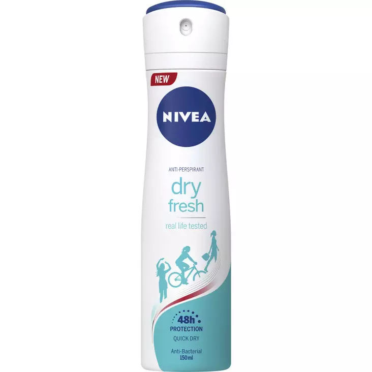 NIVEA DEO SPRAY 150ML DRY FRESH - Naisten deodorantit - 4005900491534 - 1