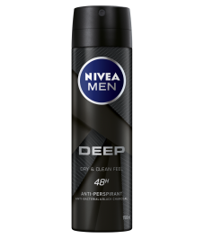 NIVEA MEN DEO SPRAY 150ML DEEP - Miesten deodorantit - 4005900495204 - 1
