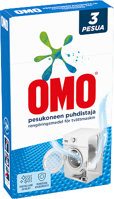 Omo Pesukoneenpuhdistaja 3x40 G - Pyykinpesuaineet  - 8710447309834 - 1