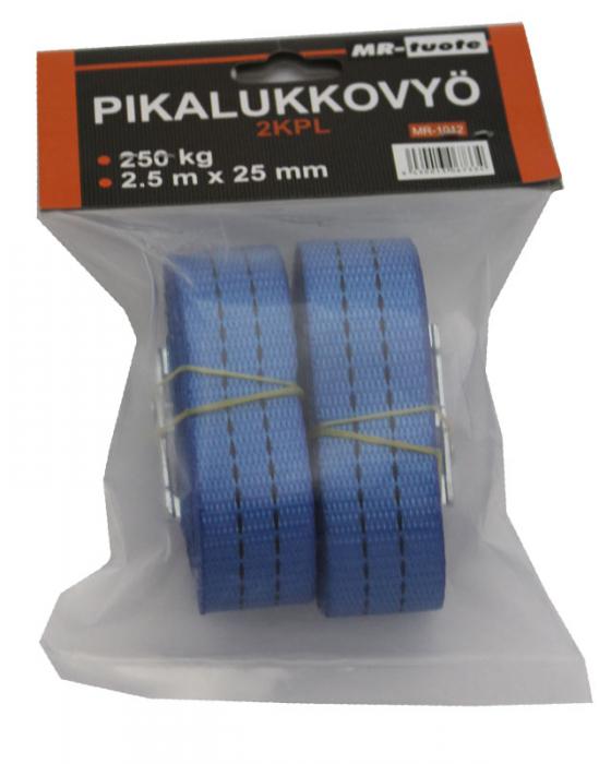 PIKALUKKOVYÖ 2 KPL - Kuormaliinat - 6430013067334 - 1