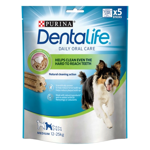 PURINA DENTALIFE MEDIUM - Koiran hampaidenhoitoherkut - 7613035379794 - 1