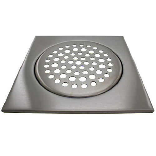 Peruskansi rst kiiltävä 197x197x4mm - Lattiakaivot - 6418899312304 - 1