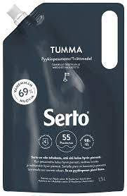 SERTO TUMMA PYYKINPESUAINE 1,5L - Pyykinpesuaineet  - 6417964578614 - 1