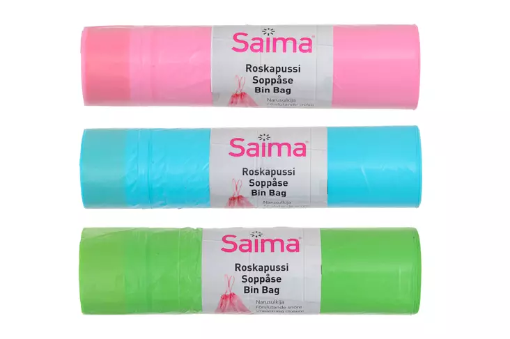 Saima Roskapussi 30 L 20kpl - Jätteiden lajittelu - 6410412776044 - 1
