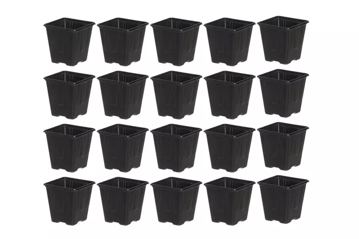 Taimiruukku 7,5 cm 20 kpl - Kukkaruukut ja -amppelit - 6410413281554 - 1