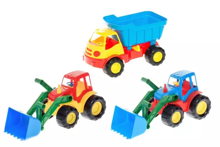 Työkoneet 30 cm - Ulkoleikit - 6410411288524 - 1