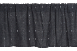 VERHOKAPPA TUIKE tummanharmaa - Verhot - 6410416077604 - 1