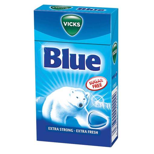 VICKS BLUE 40G - Purukumit ja pastillit - 4030300022224 - 1