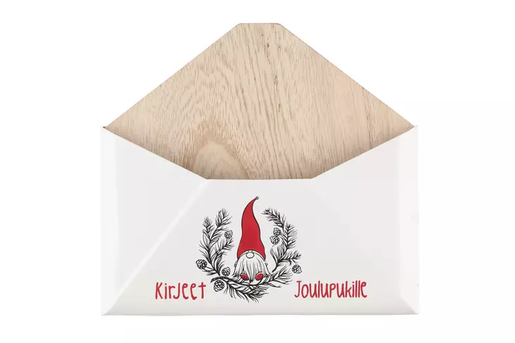 Winteria Kirjelaatikko Xmas Joy Kirjeet Joulupukille - Joulukoristeet - 6410413331044 - 1