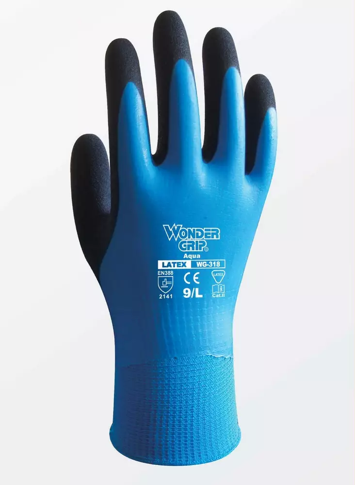 Wonder Grip Aqua suojakäsine - 318 - Työhanskat - 6959234400534 - 1
