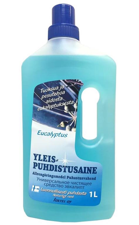 Yleispuhdistusaine Eucalyptus 1L - Yleispuhdistusaineet - 6419642035204 - 1