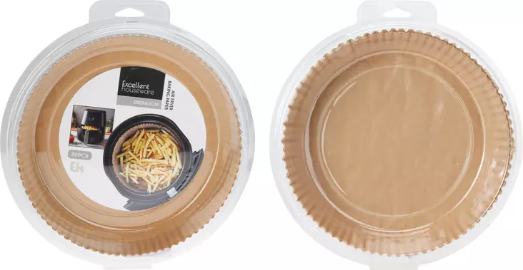 Airfryer suojapaperi 20 cm 50 kpl/pkt - Leivinpaperit ja kelmut - 8721037108324 - 1