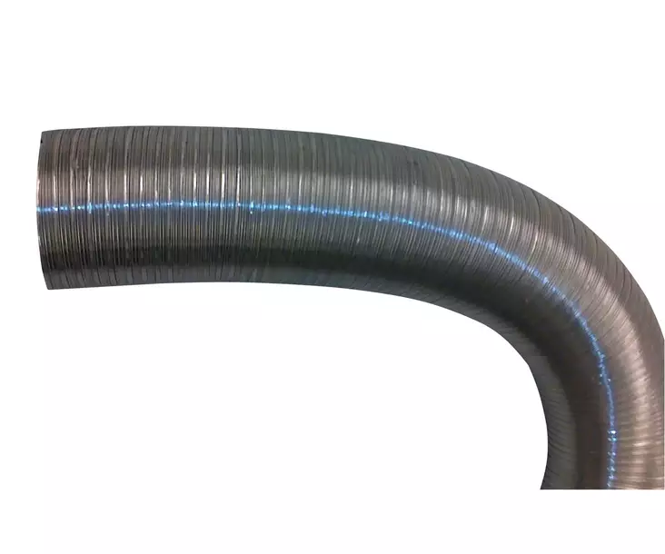 Alumiinikanava 100mm taipuva - Rakennuksen ilmanvaihto - 4750492000854 - 1