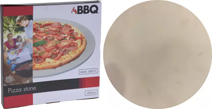 BBQ Pizzakivi 33 cm - Grillaustarvikkeet - 8719987437724 - 1