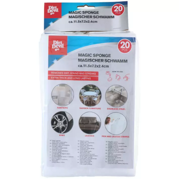 Dirt Devil Ihmesienet 20kpl - Siivousliinat ja -sienet - 8711252496214 - 1