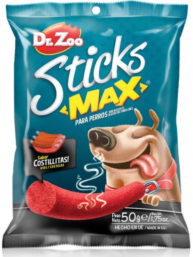 Dr. Zoo Sticks MAX Ribs - Koiran makupalat - 7798182082534 - 1