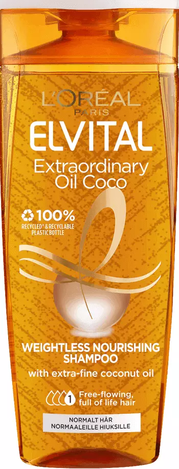 ELVITAL SHAMPOO EXTRAORDINARY OIL COCO - Naisten shampoot ja hoitoaineet - 3600523493524 - 1