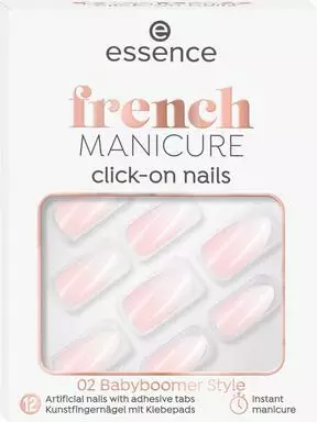 French MANICURE click-on nails 02 - Meikit - 4059729422484 - 1