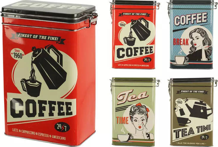 Kahvipurkki Coffee - Teetarvikkeet ja kahvitarvikkeet - 8720573847384 - 1