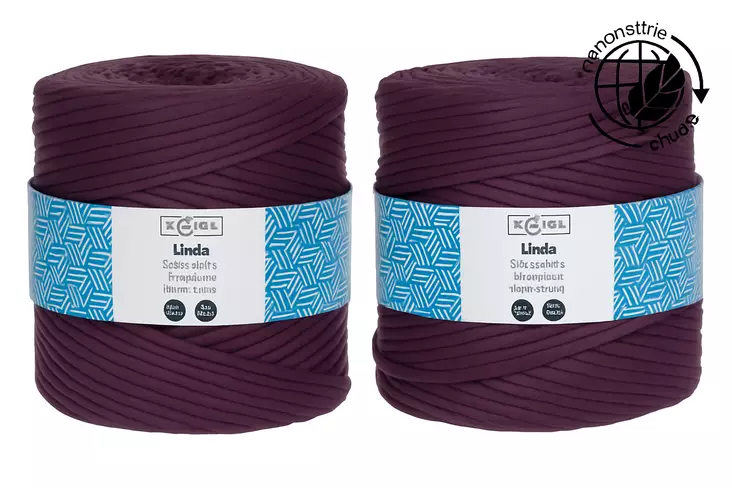 Kehrä Linda Trikookude luumu - Käsityölangat - 6410412931344 - 1