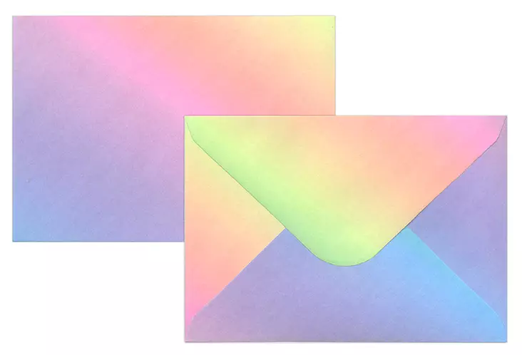 Kirjekuori C6 Sateenkaari 10kpl - Kirjekuoret - 6417715077014 - 1