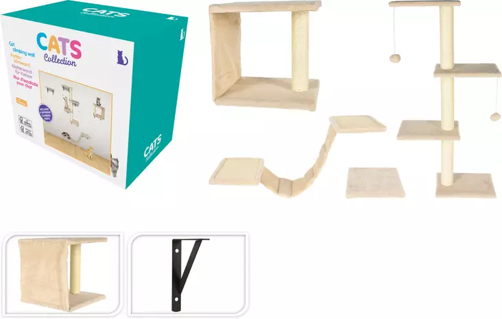 Kissan kiipeilysetti Setti 5-osainen - Koirat - 8720573822404 - 1