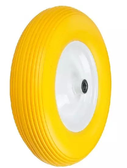 Kottikärryn PU umpikumipyörä 4.00-8" - Kottikärryn pyörät - 6438168091624 - 1