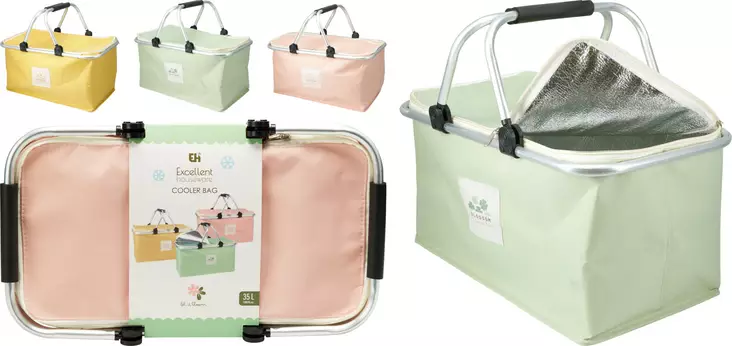 Kylmälaukku/piknik kori 35L - Kylmälaukut ja lämpölaukut - 8721037802314 - 1