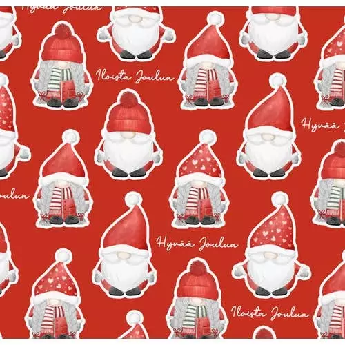 Lahjapaperi Pukki ja Muori 70cmx5m - Paketointitarvikkeet - 6417715020294 - 1